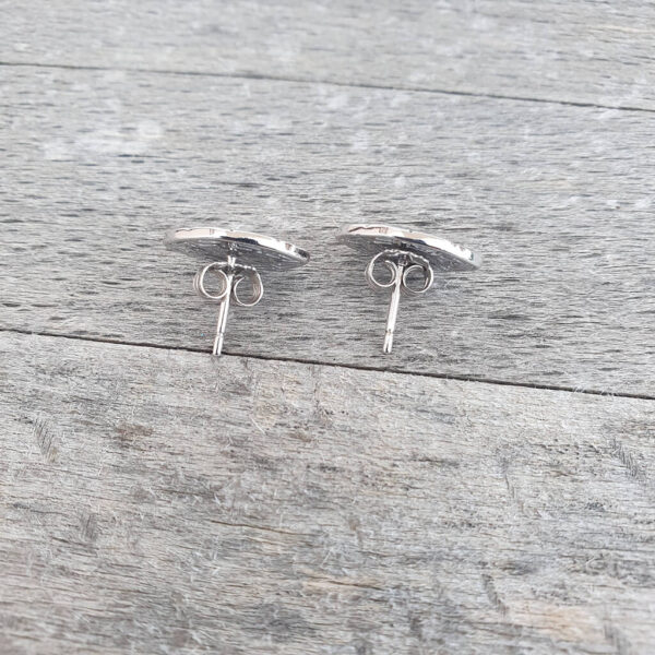 Greek Key Eye Earrings - Lindos Art Gallery