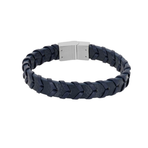 Braided Leather Visetti Bracelet
